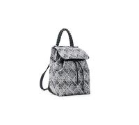 Desigual mochila en denim pequeña de la colección de accesorios, Azul, Talla única