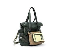 Desigual mochila grande de la colección de accesorios, Verde, Talla única