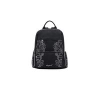 Desigual mochila de ocio Chester Poker Face Mini Backpack Black negro