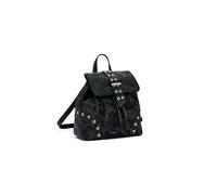 Desigual mochila pequeña de la colección de accesorios, Negro, Talla única