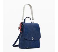 Desigual Mochila solapa grabados pequeña 25WAKP34-5031