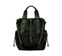 Desigual Mochila multiposición encerado Verde oscuro Talla única