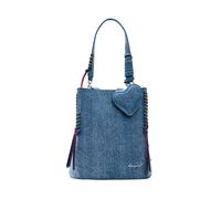 DESIGUAL Mochilas y Riñoneras para mujer Mochila pequeña denim corazón
