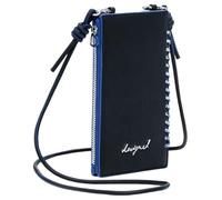 Desigual Mone_Capsule, Bi-Fold Wallet Unisex Adulto, Negro, 14.2