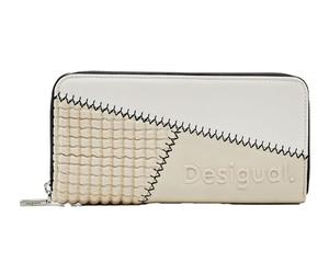 Desigual - Mone_GRISOM Fiona, Billetera Plegable De Las Mujeres, White,