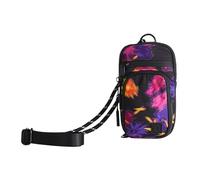 Desigual Mone_Misty Flower Dafne, Accesorios de Viaje-Cartera Mujeres, Negro, Talla única