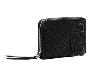 Desigual Monedero 15 cm, Negro, Talla única