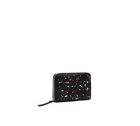 Desigual - Mone_Onyx Marisa, Billetera Plegable De Las Mujeres, Material Finishes,