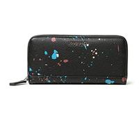 Desigual Monedero Cremallera Sky Splatting negro - UNICA