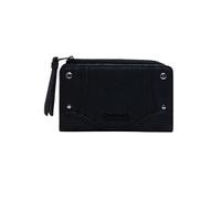 Desigual - Monedero de mujer negro bordado - Accessories - Mujer - Negro - ONE SIZE -