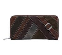 Desigual Monedero Mone Fibonacci Fiona Long Wallet Dark Caramel marrón
