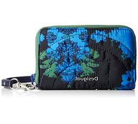 Desigual Monedero para mujer, color azul, azul, small, Retro