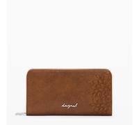 Desigual Monedero Sierra Fiona Long Wallet Camel marrón