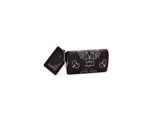 Desigual Monedero Poker Face Mone Mariona Long Wallet Chocolate marrón Oscuro