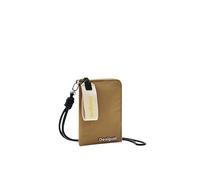 Desigual Monedero Triple Plegable Candela para Mujer, Verde, 11,5