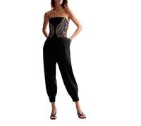 Desigual Mono de la colección Mujer, Negro, L