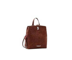 Desigual Mujer Back_Dejavu Sumy Mini, marrón, talla única