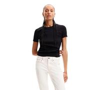 Desigual Mujer TS_Paris Blouse, Negro, L
