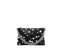 Desigual New Splatter Dortmund, Accessories PU Across Body Bag Mujeres, Negro, Talla única