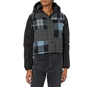 Desigual Padded_Bergen 2000 Black Pantalón Corto, Negro, XS para Mujer