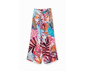 Desigual Pant_Puerto Escondido Conjunto de Bikini, Blanco, XS Mujeres
