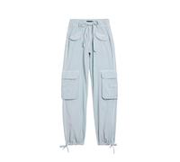 Desigual Pantalón cargo azul 34 azul