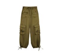Desigual Pantalón cargo verde 38 verde