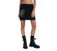 Desigual Pantalón Corto para Mujer Falda, Negro, S