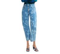 Desigual pantalón Denim de la colección Mujer, Azul, 44