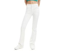 Desigual Denim_Luna 1000 Pantalones Informales, Blanco, 42 para Mujer