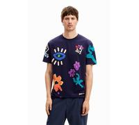 Desigual Plantilla de Hombre 1 Color Nuevo, 5000 Azul Marino, M, Azul, M
