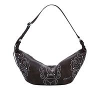 Desigual Poker Face Munster 2.0 Crossbody Bag Chocolate