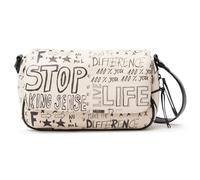 Desigual PU Across Body Bag, Mujeres, Blanco, U