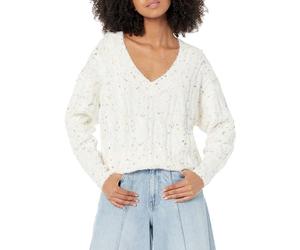 Desigual Pullover_Lucca Sudadera, Blanco, M para Mujer