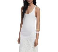 Desigual REPRIS_Vest_Aurora Casual Dress, Color Blanco, M Women's