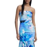 Desigual Vestido azul / azul oscuro / negro / blanco 42 azul / azul oscuro / negro / blanco