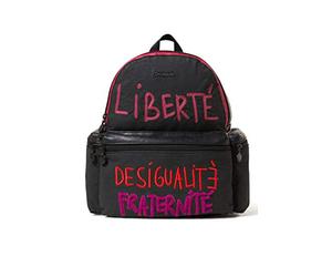 DESIGUAL Revolution Mini OSS Mochilas Mujeres Negro - única - Mochila