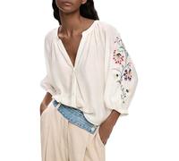 Desigual Roman Blouse, Color Blanco, S Women's