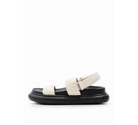 Desigual Shoes_Boat_Macrame, Sandalia Mujer, Negro, 37 EU