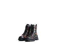 Desigual Shoes_Boot_Flowers, Zapatos de Caza Mujer, Negro, 36 EU