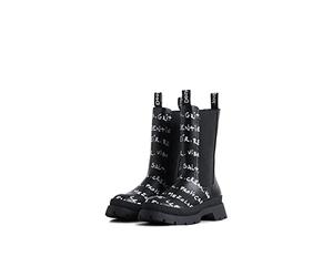 Desigual Shoes_Chelsea High_Lette, Zapatos de Nieve Mujer, Negro, 40 EU