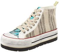 Desigual Shoes_Crush_Rayas, Zapatillas Mujer, Multicolor, 37 EU