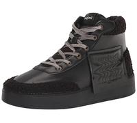 Desigual Shoes_Fancy High Patch 2000 Black, Zapatillas Mujer, Negro, 41 EU