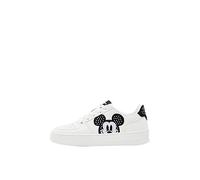 Desigual, Shoes_Fancy_Mickey Studs Mujer, Blanco, 37 EU