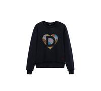 Desigual Sudadera amarillo / gris claro / negro XS amarillo / gris claro / negro