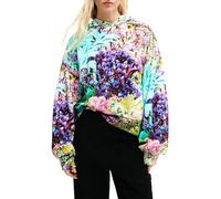 Desigual Sudadera de la colección Mujer, Negro, L