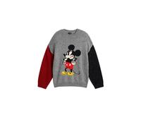 Desigual Sudadera gris / rojo carmesí / negro 152 gris / rojo carmesí / negro