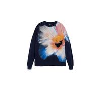 Desigual Sudadera marino / azul oscuro / naranja / frambuesa M marino / azul oscuro / naranja / frambuesa