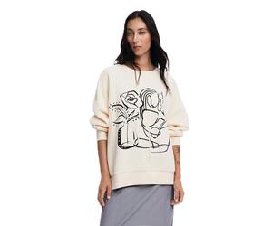 Desigual SW_Patch, 1001 Crudo, XL, Blanco, XL