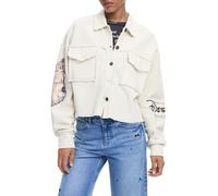 Desigual Sweat_Disney_Mickey Sweatshirt, Blanco, XL Women's